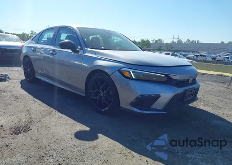 2022 Honda Civic Sport из США, поврежденный, VIN 2HGFE2F55NH603461